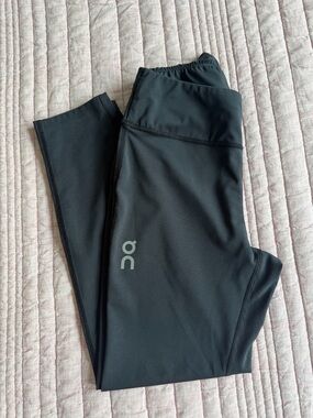 On Running Black High-Rise Leggings